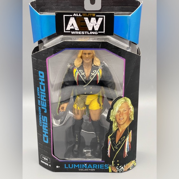 Chris Jericho & MJF Bundle AEW Unmatched Luminaries Series 4 #24 & #29 NEW - Picture 6 of 10